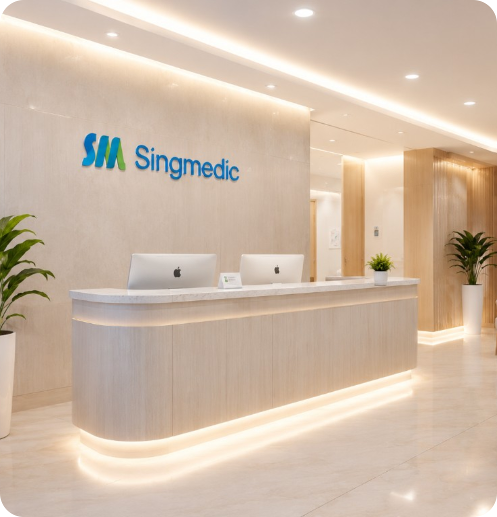 Lobi rumah sakit mitra Singmedic